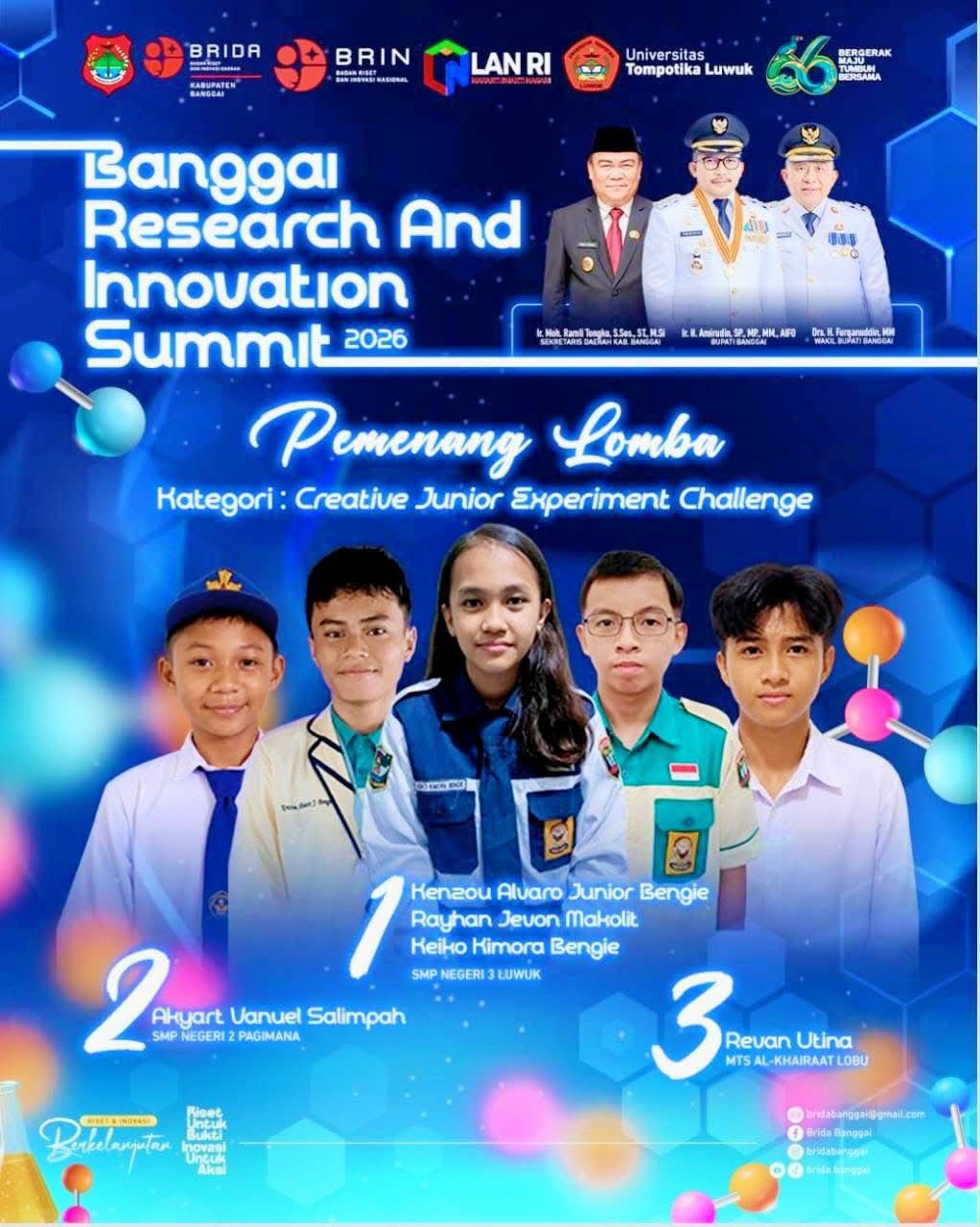 Banggai Research And Innovation Summit 2026